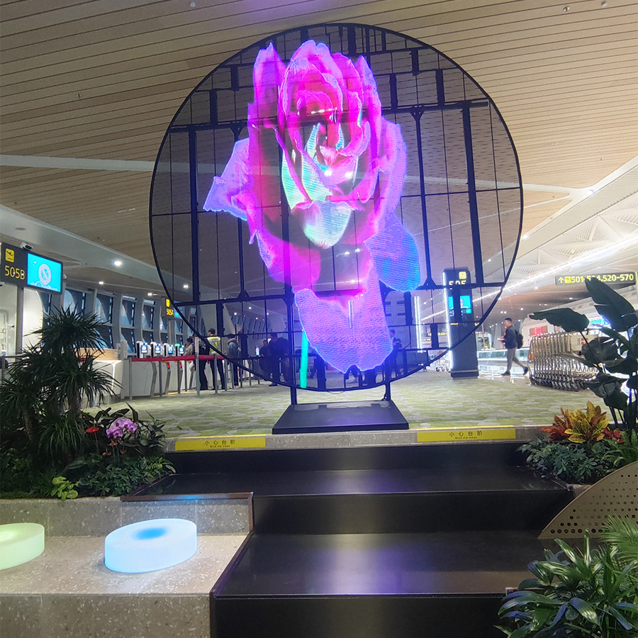 LED透明異形屏